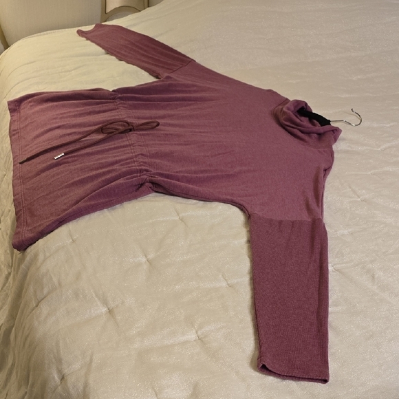 Athleta Mauve Cowl Neck Sweater - Picture 8 of 12